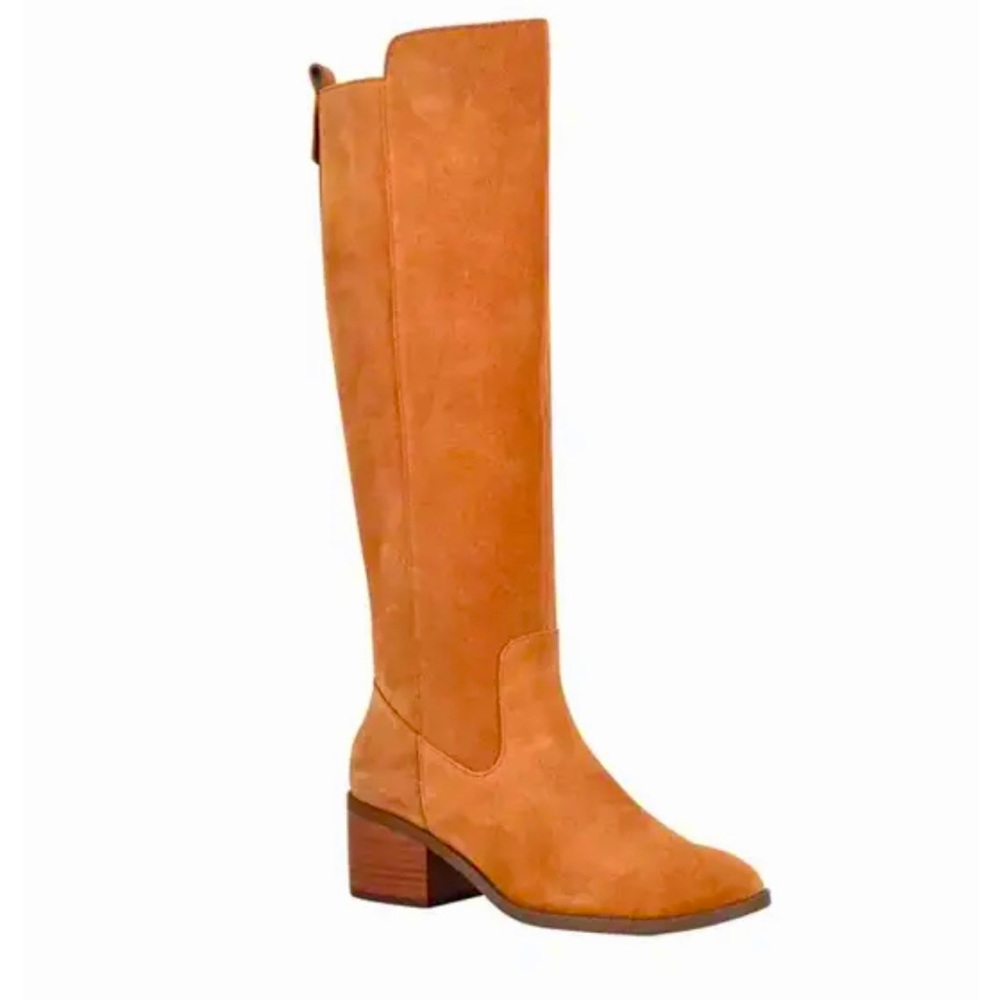 Marc Fisher Suede Riding Boots New 9W (not wide calf)